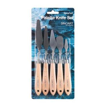 Imagem de Kit Espatula Pintura com 5 Peças Sft092 - SINOART