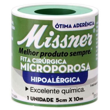 Imagem de Fita Microporosa 5cm x 10m Missner