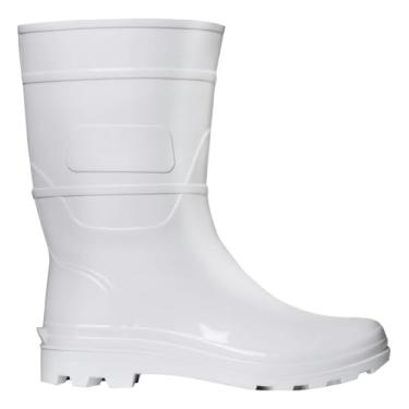 Imagem de bota de borracha branca para faxina limpesa solado anti escorregamento premium (branco, BR, Adulto, Numérico, 39)