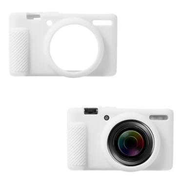 Imagem de Capa para Máquina Fotográfica Sony ZV-1 ZV-1 II ZV-1M2, Silicone Macio Capa Protetora Antirriscos Slim Fit para Máquina Fotográfica Digital (Branco)