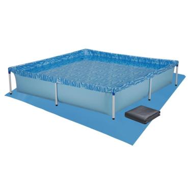 Imagem de Piscina Estrutural 1500 Litros Capa E Forro Mor