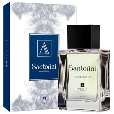 Imagem de Perfume Masculino Cítrico Fresco Santorini 50ml Premium Eau De Parfum Longa Duração para dia a dia