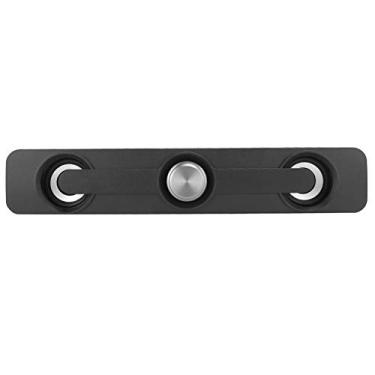Imagem de lyrlody Design Portátil de Alto -falante de Computador Pequeno, Qualidade de Som Poderosa, Controle de Volume de 3,5 Mm de Laptop Universal, Compacto e Fácil de Usar, Perfeito para (BLACK)