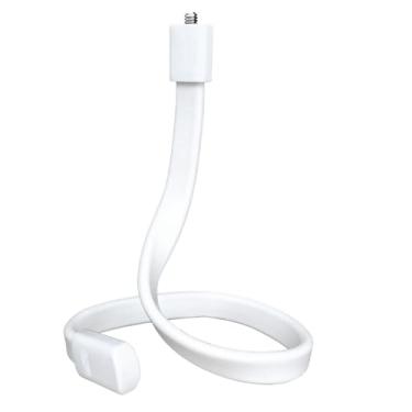 Imagem de CHICHIYANG Suporte de tira de montagem flexível de borracha e alumínio rosca de 1/10.2 cm 52 cm para câmeras de monitor de segurança de bebês