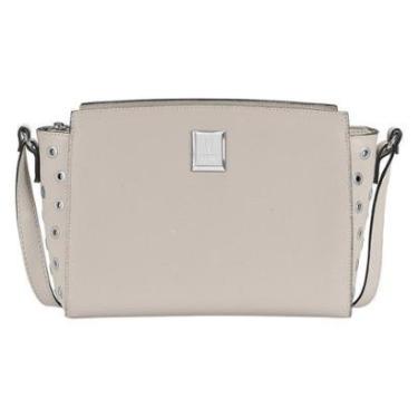 Imagem de Bolsa Feminina Vizzano Cinza Média Sintético-Feminino