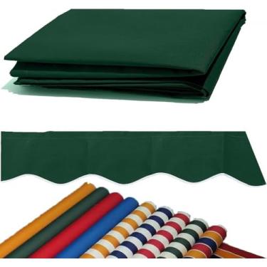 Imagem de Toldo De Pátio Tecido De Substituição Superior Guarda-sol Exterior Canopy Cloth, 6.5ft 10ft 13ft 20ft 23ft Tampa Superior De Substituição De Sombra De Sol, Color-f, 22.9x8.2ft(7mx2.5m)