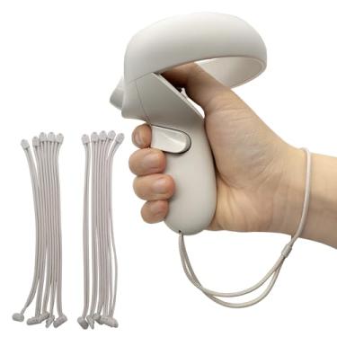 Imagem de Hupaivrmrar Wrist Strap For Meta Oculus Quest 2 Controller Straps Replacement Adjustable Easy Attach Sturdy Hand Strap (5 pairs)