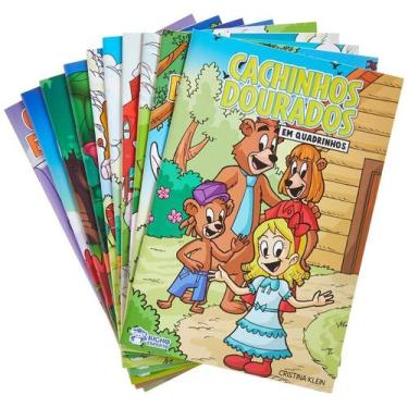 Imagem de Col. fabulas em quadrinhos (pct c/10 titulos difer - RIDEEL EDITORA ( 