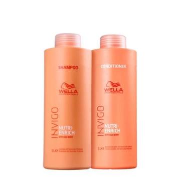 Imagem de Wella Nutri-Enrich Sh 1000ml + Cond 1000ml - Wella profissional