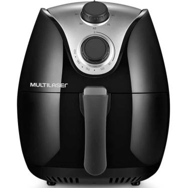 Imagem de Fritadeira Eletrica Air Fryer Black 4L Com Grade 1500W