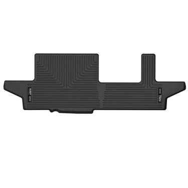 Imagem de Husky Liners Tapetes de chão X-act Contour | Serve para Cadillac Escalade ESV 2021-2024, Chevrolet Suburban, GMC Yukon XL (com banco de 2ª fileira) | 3ª fileira, 1 peça preta - 52071