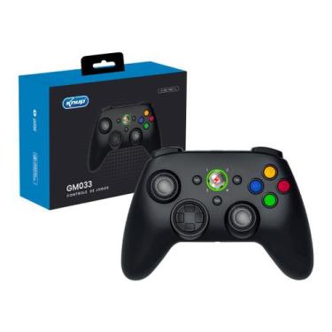 Imagem de Controle Joystick Com Entrada Usb Computador E Console Games Knup KP-G