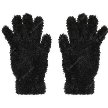 Imagem de 2 Pares De Luva Feminina Pelinho Adulto Forrada Super Quente - Fênix, 