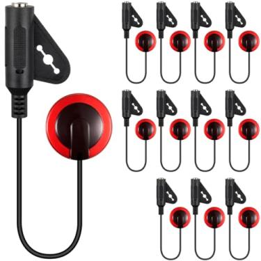 Imagem de Captador de guitarra acústica Piezo Microfone autoadesivo para guitarra, violino, viola, violoncelo, banjo, ukulele, bandolim Kalimba e mais (pacote com 12 captadores K01)