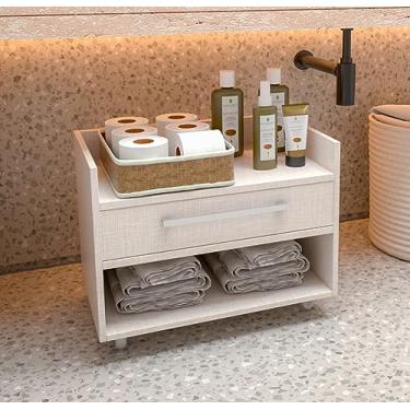 Imagem de Gabinete Banheiro Multiuso em MDF - Ancona 51cm