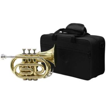 Imagem de Trompete Pocket BB Laqueado - Tander