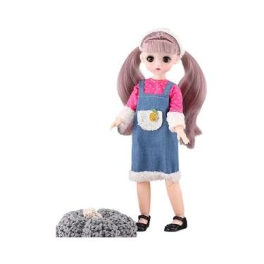 Imagem de Boneca BJD Anime De 30cm Com Roupas De Princesa, Saia Loli, Brinquedo 