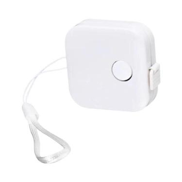 Imagem de Fita Métrica Retrátil Portátil De 1,5m Para Joias E Medição Corporal M