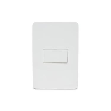 Imagem de Conjunto Interruptor Simples 10Ax 250V Branco S71310104, Schneider Electric