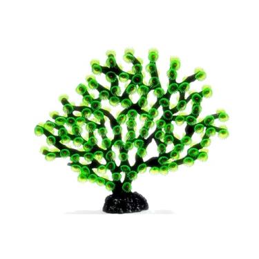 Imagem de Soma Aquarismo Soma - Enfeite De Silicone Invert Gorgonia Florida Verde