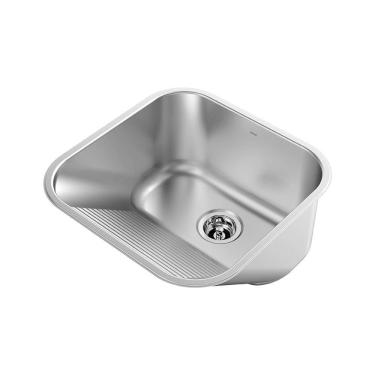 Imagem de Tanque Docol Monobloco 90019655004 40X40 Inox Polido