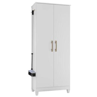 Imagem de Armario Multiuso Jade 2 Portas 170x70 Cm Branco