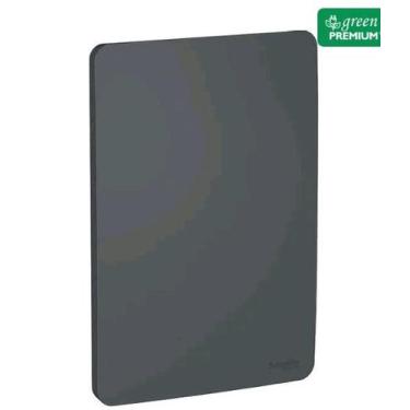Imagem de Schneider orion placa cega 4x2 stellar black s730100294
