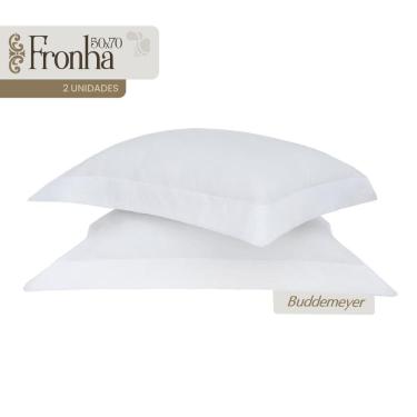 Imagem de 2 Fronhas Buddemeyer Travesseiro 50X70 180 Fios Percalle