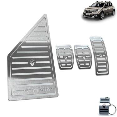 Imagem de Descanso Pedaleira Manual Sandero Stepway 2020 2021 Prata