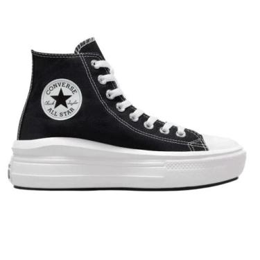 Imagem de Tenis all star chuck taylor ref ct1546 unissex, 38, Preto, Branco