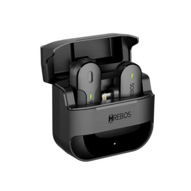 Imagem de Microfone De Lapela S One 70 Mah Lightning If-208 - Hrebos Preto