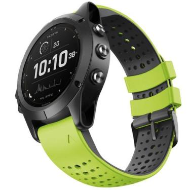 Imagem de Pulseira de relógio NotoCity Fenix 6 Pro 22 mm em silicone macio