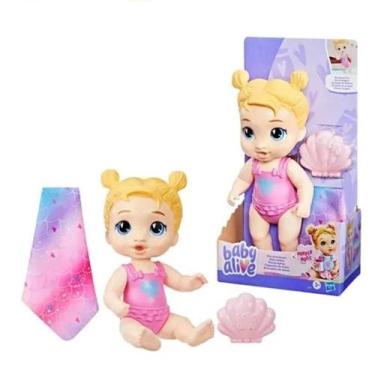 Imagem de Baby Alive Brincadeira de Sereia Harper Loira - Hasbro