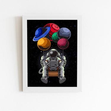 Imagem de Quadro Decorativo 60x40cm Moldura Eucatex - Alta Qualidade