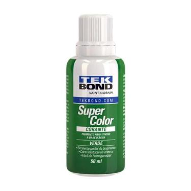 Imagem de Corante Líquido Tekbond 50ml Verde Para Tinta Base Água