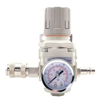 Imagem de Air Pressure Regulator Valve AR2000-02 Treatment Unit Compressor Reducing AR3000-03 AR4000-04(AR3000-03-EU)