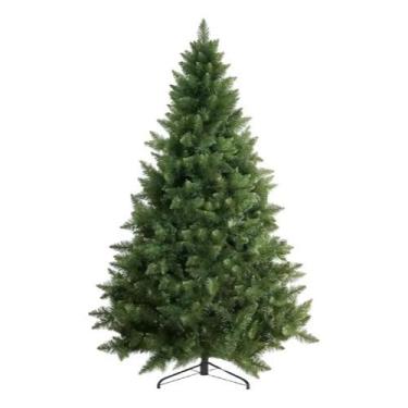 Imagem de Árvore de Natal Completa Premium 1,80m - 900 Galhos Cheia com Pé de Ferro Resistente, Decoração Festiva para Casa e Festas(1,80CM)