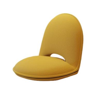 Imagem de Cadeira de chão dobrável, sofá espreguiçadeira para sala de estar, cama, recanto de leitura - Almofada de assento acolchoada dobrável portátil com encosto para adultos, adolescentes, dormitório