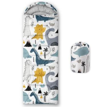 Imagem de Saco de dormir CVHOUSE Kawaii Dinosaur 3 Season Waterproof