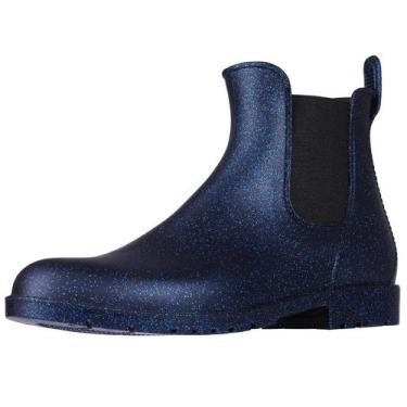 Imagem de Botas de chuva femininas Asgard Chelsea Starry Blue Tamanho 38