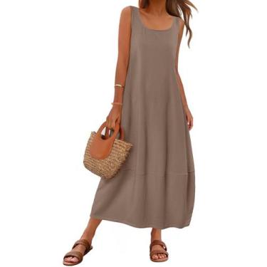 Imagem de Vestido de verão casual Maxi MEROKEETY 2025 Vestido de praia de verão 