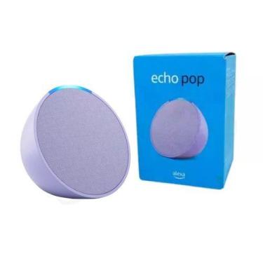 Imagem de Echo Pop Alexa Assistente Virtual Cor Lilas - - CARTUCHO CIA