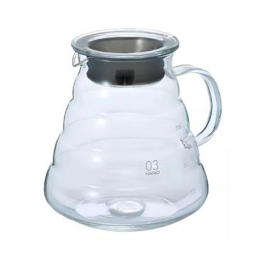 Imagem de Jarra de Vidro para Servir Café XGS Colmeia 800ml - Hario