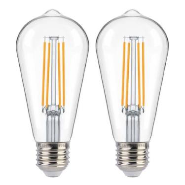 Imagem de Lâmpada LED FLSNT Dusk to Dawn Outdoor Sensor ST19 8W