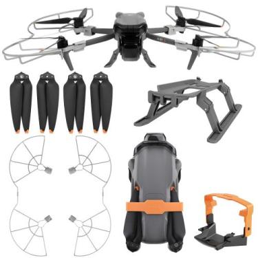 Imagem de Conjunto de acessórios Craznick Propellers para drone DJI Air 3S, 4 un