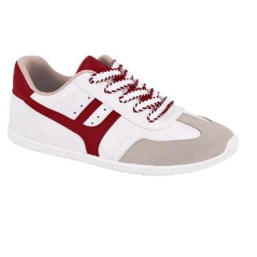 Imagem de Tenis moleca casual ref 5827.101.18014 feminino, 36, Branco, Cinza