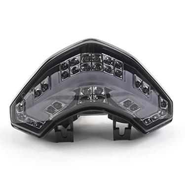 Imagem de Lanterna traseira de LED fumê Arashi para Ducati Multistrada 1200 2010-2014, luz traseira de freio de seta, acessórios de substituição integrados para motocicleta