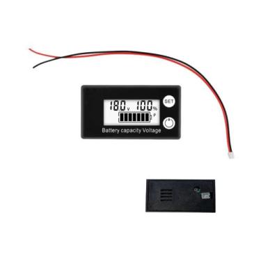 Imagem de Medidor De Voltagem Para Carro E Moto, Indicador De Capacidade De Bate
