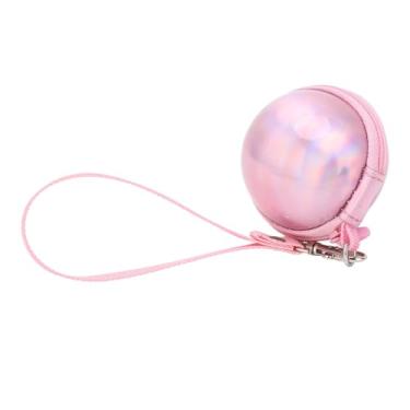 Imagem de Mini bolsa rígida para câmera, compacta, antiarranhões, zíper mini bolsa de veludo EVA para câmera PAL (rosa)