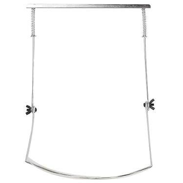 Imagem de Acouto Suporte Ajustável de Gaita de 24 Furos Com Suporte de Pescoço-design de Liga de Metal Resistente Uso Profissional de Instrumento de Sopro-acessórios de Gaita Leves e Portáteis Em Preto, (24